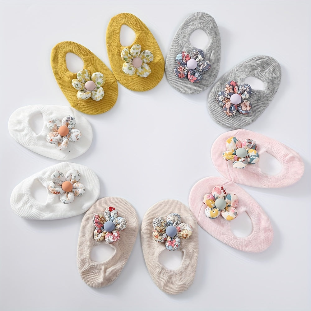 1 Pair Of Baby's Cotton Blend Socks