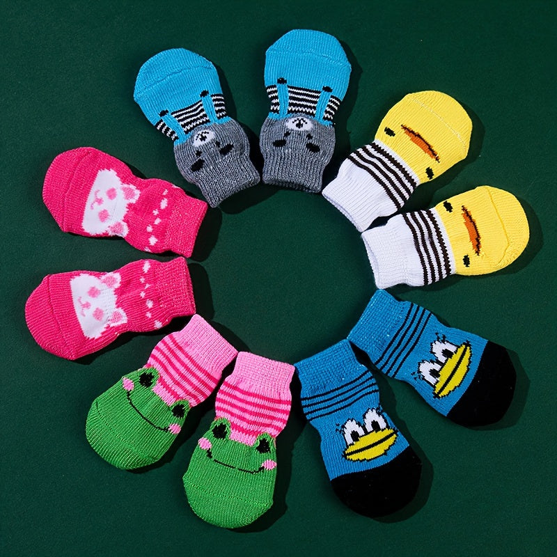 4-Pack Cozy Paw Protectors socks