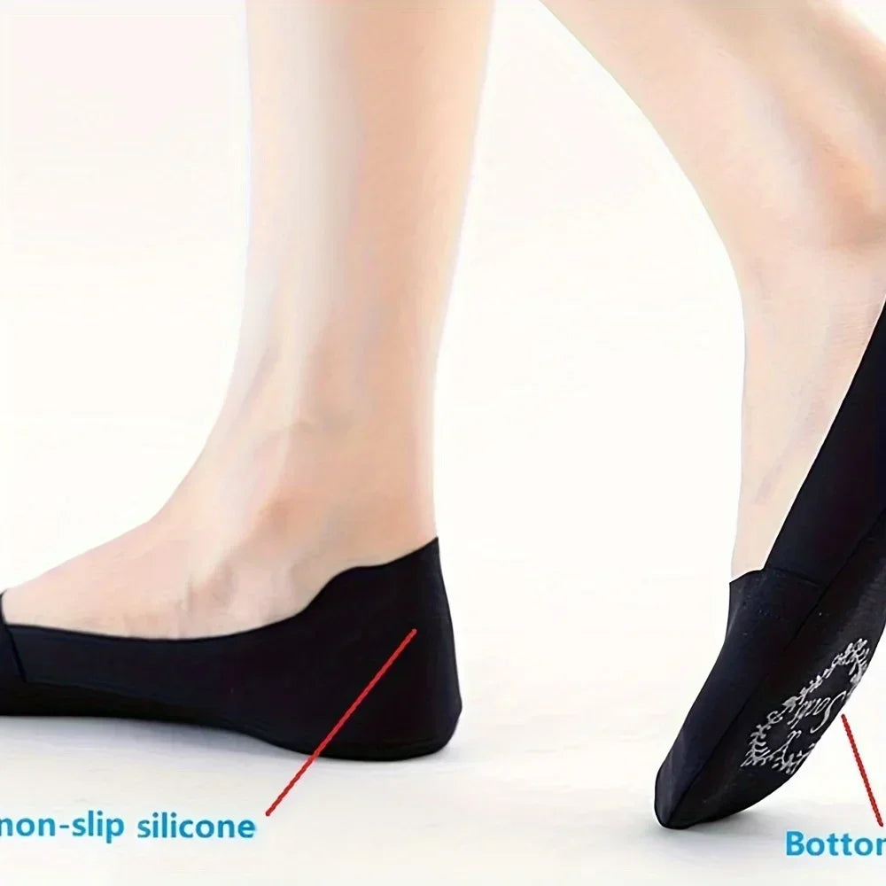 5 Pairs smooth Low Cut Socks