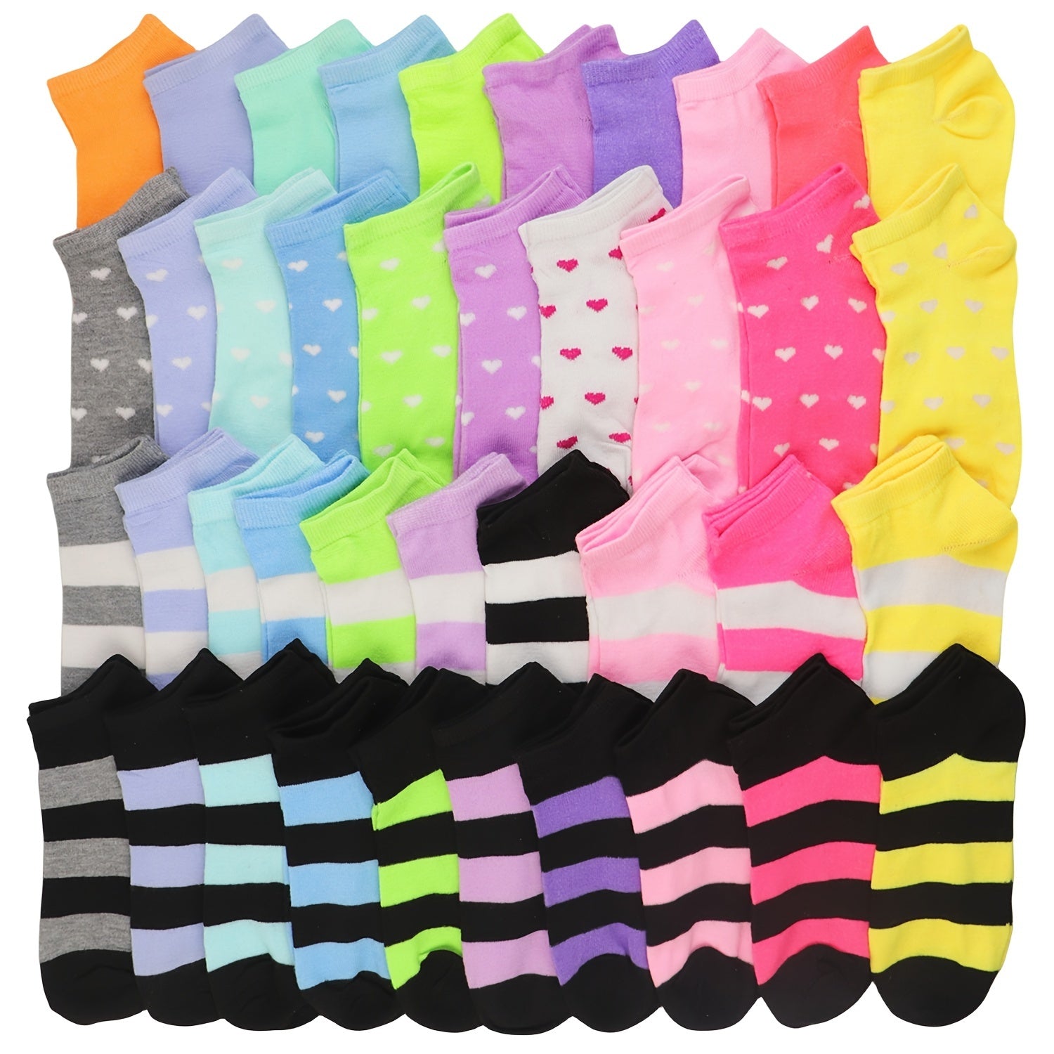 20 Pairs low cut Socks