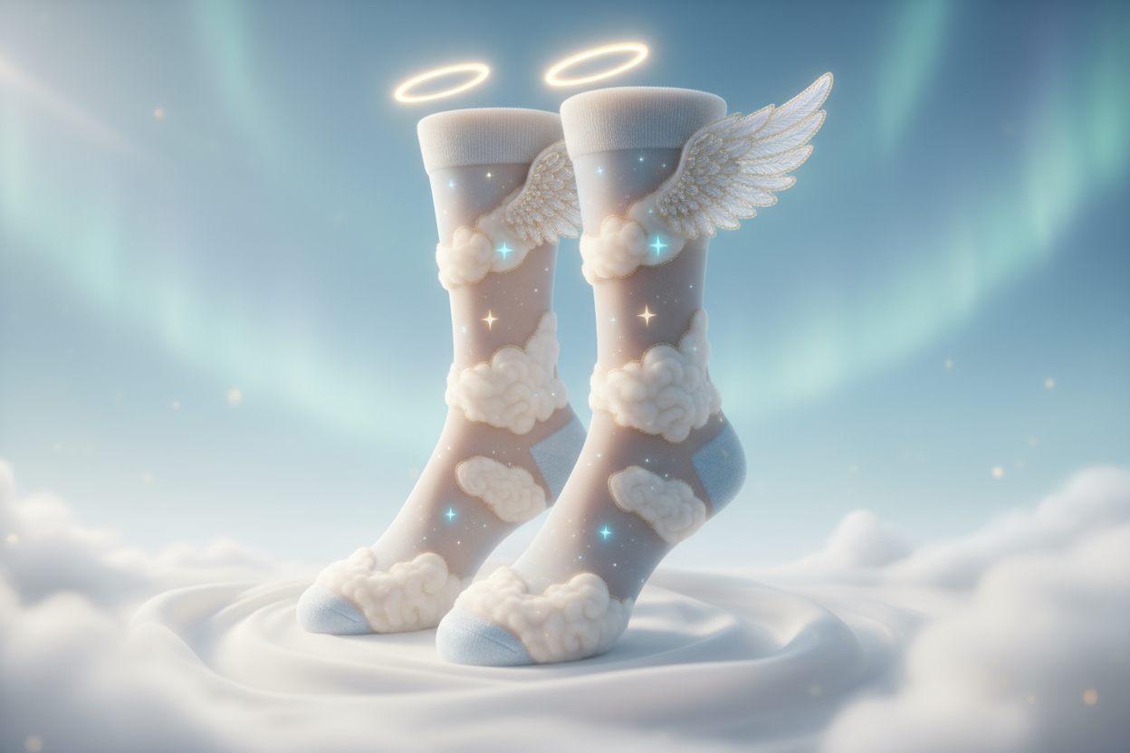 heavenly angel socks
